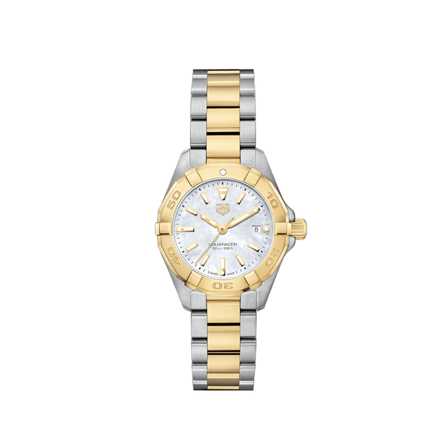 Tag Heuer Aquaracer Date 27mm Gold Steel