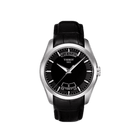 Tissot Couturier Black Leather