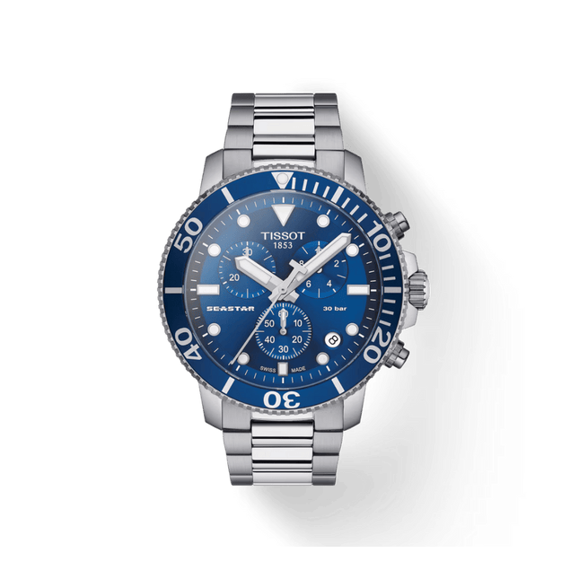 Tissot Seastar 1000 Chronograph Blue Dial