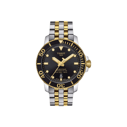 Tissot Seastar 1000 Powermatic 80 Gold Steel