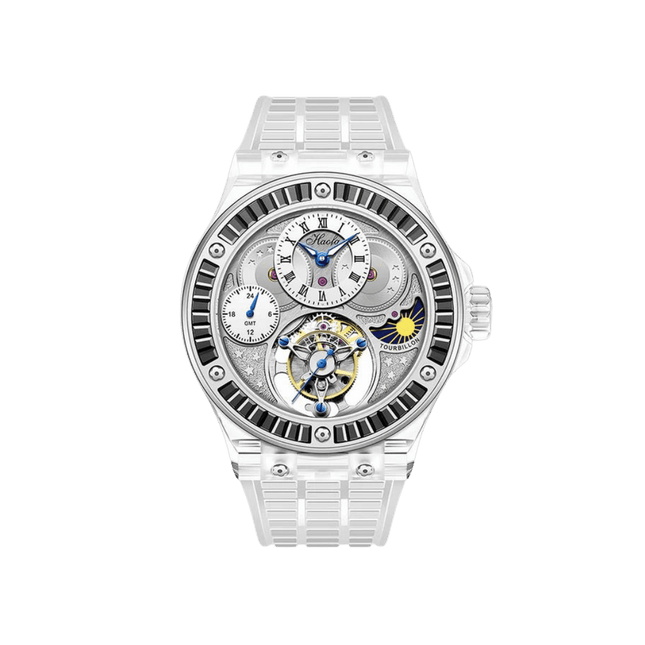 Haofa Skeleton Tourbillon GMT 2101