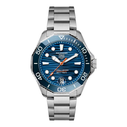 TAG HEUER Aquaracer Professional 300 Date 42mm Blue Dial Steel Bracelet – WBP5111.BA0013