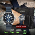 SEIKO Prospex “King Samurai” Save The Ocean Manta Ray 200m Automatic Blue Dial - SRPF79K1