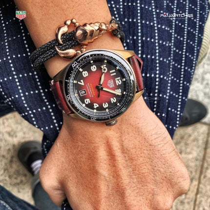 TAG HEUER Autavia Chinese New Year Bronze 42mm - WBE5193.FC8300
