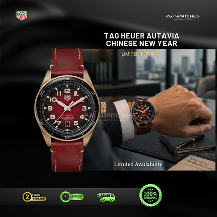 TAG HEUER Autavia Chinese New Year Bronze 42mm - WBE5193.FC8300