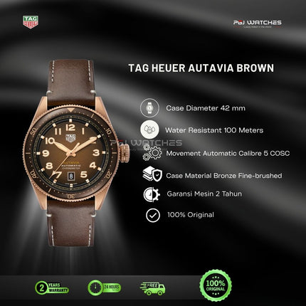 TAG HEUER Autavia Bronze 42mm - WBE5191.FC8276