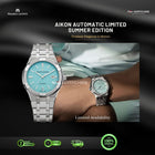 MAURICE LACROIX AIKON Automatic Limited Summer Edition 42mm Tanager Turquoise Dial - AI6008-SS00F-431-C