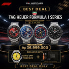 PROMO EXCLUSIVE GIFT TAG Heuer Formula 1 x SEIKO SRPK22 - Free NANO CLEAR Package