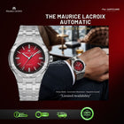 MAURICE LACROIX Aikon Automatic Limited Edition Red Dial Stainless Steel 42mm - AI6008-SS002-530-1