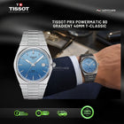 TISSOT PRX Powermatic 80 Ice Blue Dial Stainless Steel 40mm Automatic Watch - T137.407.11.351.00