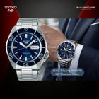 SEIKO 5 Sports Automatic Blue Dial Stainless Steel Strap – SRPK97K1