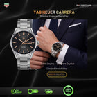 TAG HEUER Carrera Dial Black Steel - WAR201C.BA0723