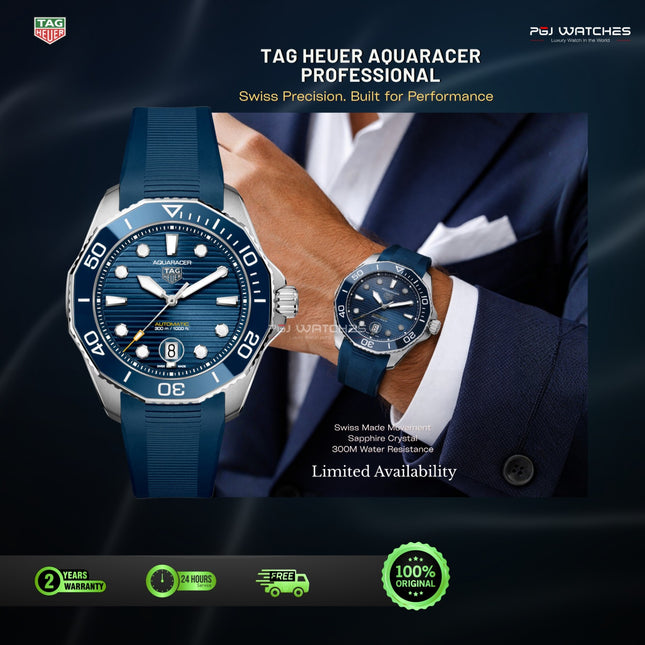 TAG HEUER Aquaracer Professional 300 Date Automatic 43mm Steel - WBP201B.FT6198