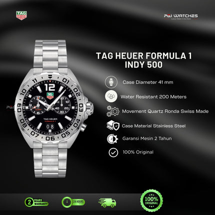 TAG HEUER Formula 1 Date - WAZ111A.BA0875