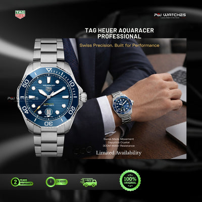 TAG HEUER Aquaracer Professional 300 Date - WBP201B.BA0632