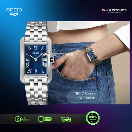 SEIKO Quartz Ladies Rectangular - SWR085P1