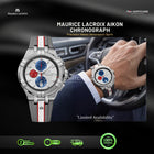 MAURICE LACROIX AIKON Quartz Chronograph Special Edition Mahindra Racing 44mm Grey/Silver Dial - AI1018-TT031-130-2