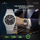 MAURICE LACROIX Aikon Automatic 42mm Black Dial Stainless Steel - AI6008-SS002-330-1