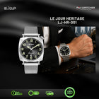 LE JOUR Heritage Black Sunray Dial - LJ-HR-001
