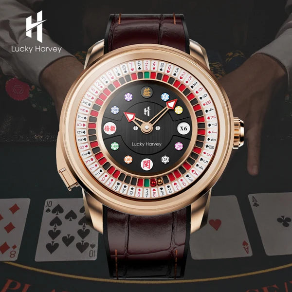 Lucky Harvey Gold Poker Roulette Automatic