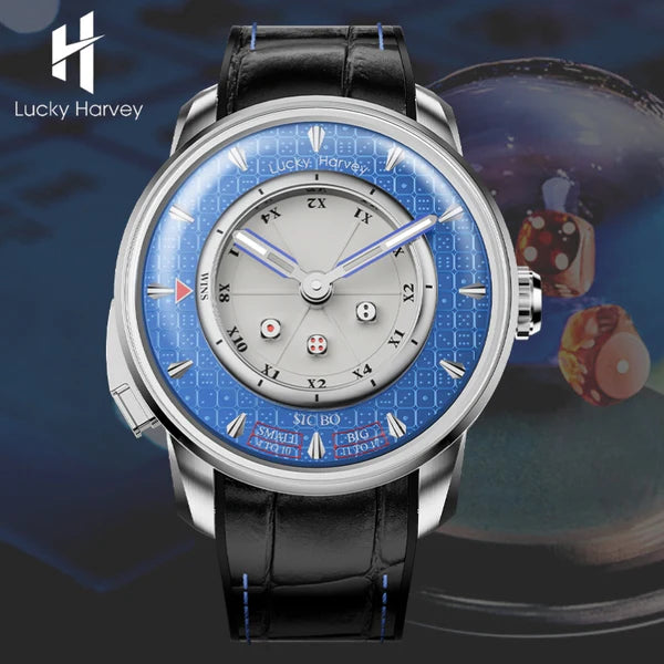 Lucky Harvey Blue Sic Bo Automatic