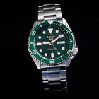 Seiko 5 Automatic SRPD63K1 Sport Green Waterproof Luminous Crystal Stainless Jam Tangan Pria Original