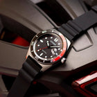 Citizen Eco Drive AW1769-10E Black Dial Black Urathane Strap