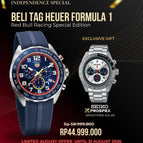 Promo Kemerdekaan Rubber + Seiko Speedmaster