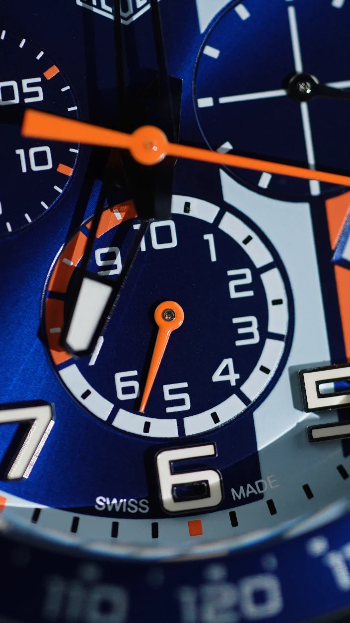 Subdial chronograph Formula 1 Gulf