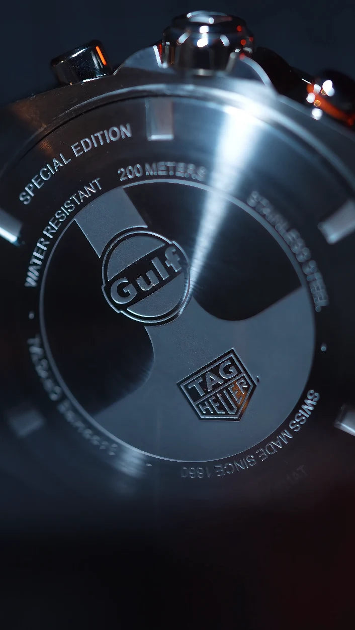 Caseback TAG Heuer Formula 1 Gulf