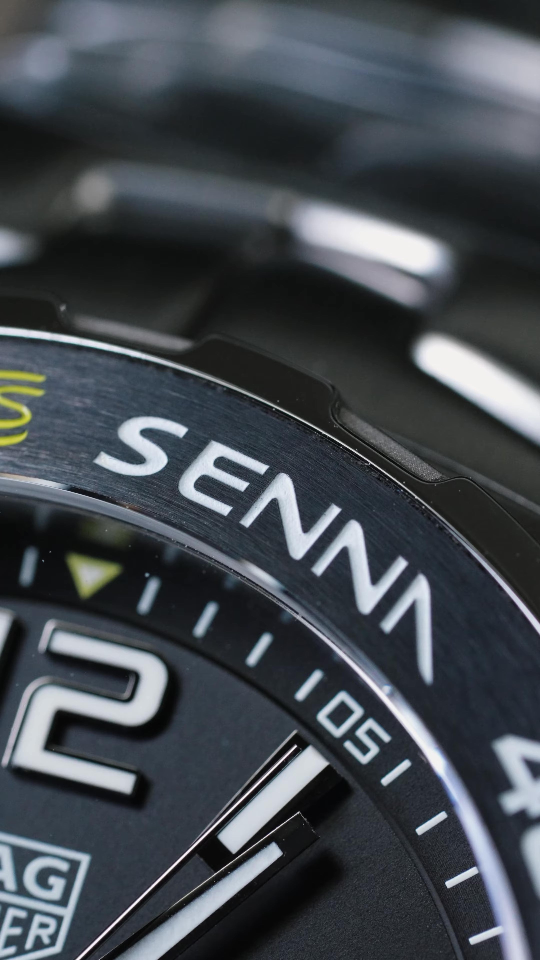 TAG Heuer Formula 1 x Senna detail