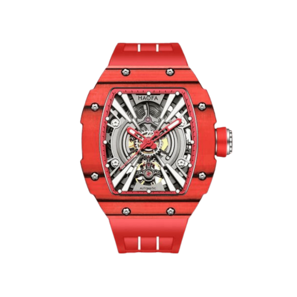 Haofa mechanichal automatic skeleton 1906 double carbon fiber