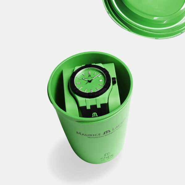 Maurice lacroix aikon tide 40mm green ai2008 70070 300 0