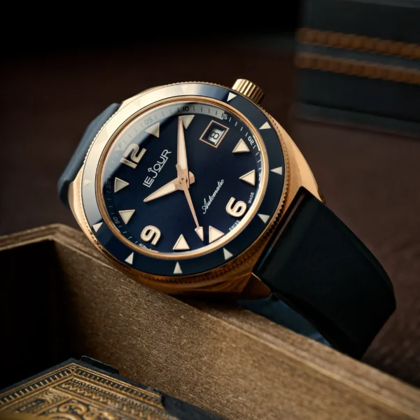 Le jour hammerhead bronze blue rubber lj hb 001