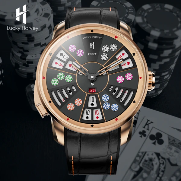 Lucky harvey three card poker rose gold
