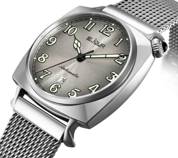 Le jour heritage silver stainless steel lj hr 003