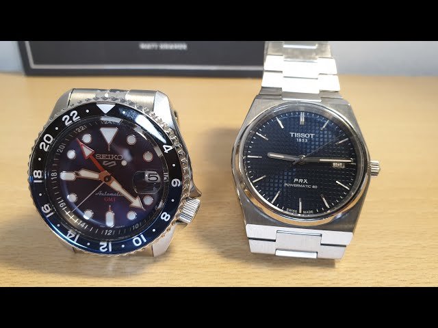 Seiko 5 gmt vs tissot prx