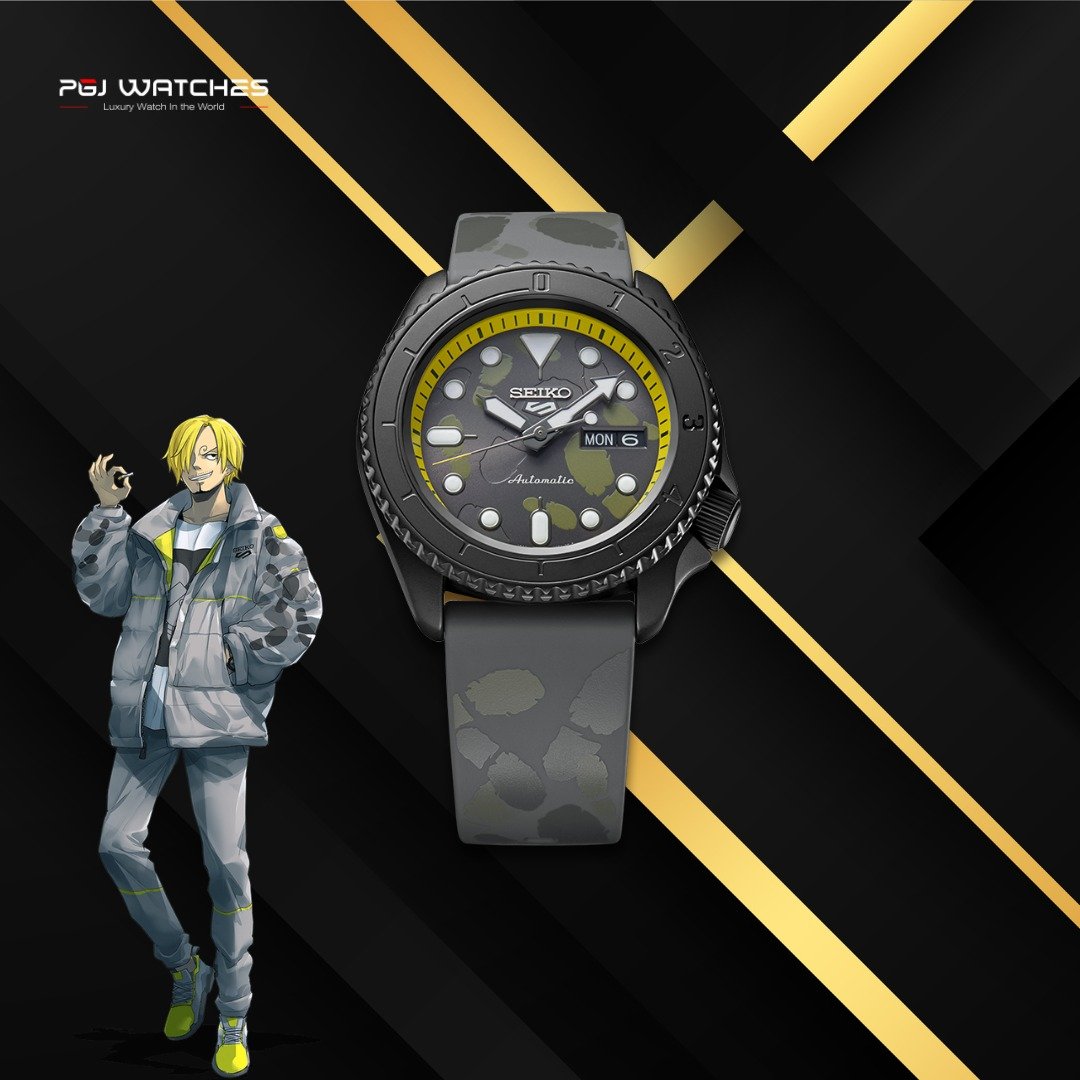 Seiko 5 onepiece sanji editions