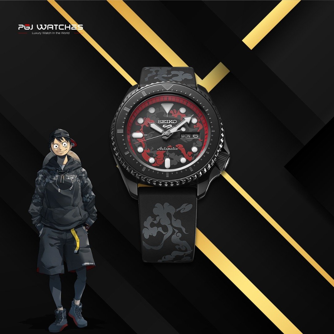 Seiko 5 onepiece luffy editions