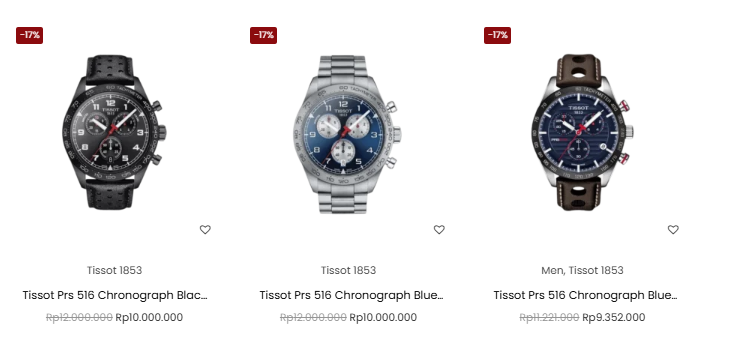 Harga jam tangan tissot 1853 original