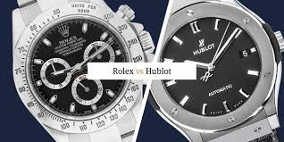 Jam tangan hublot vs rolex