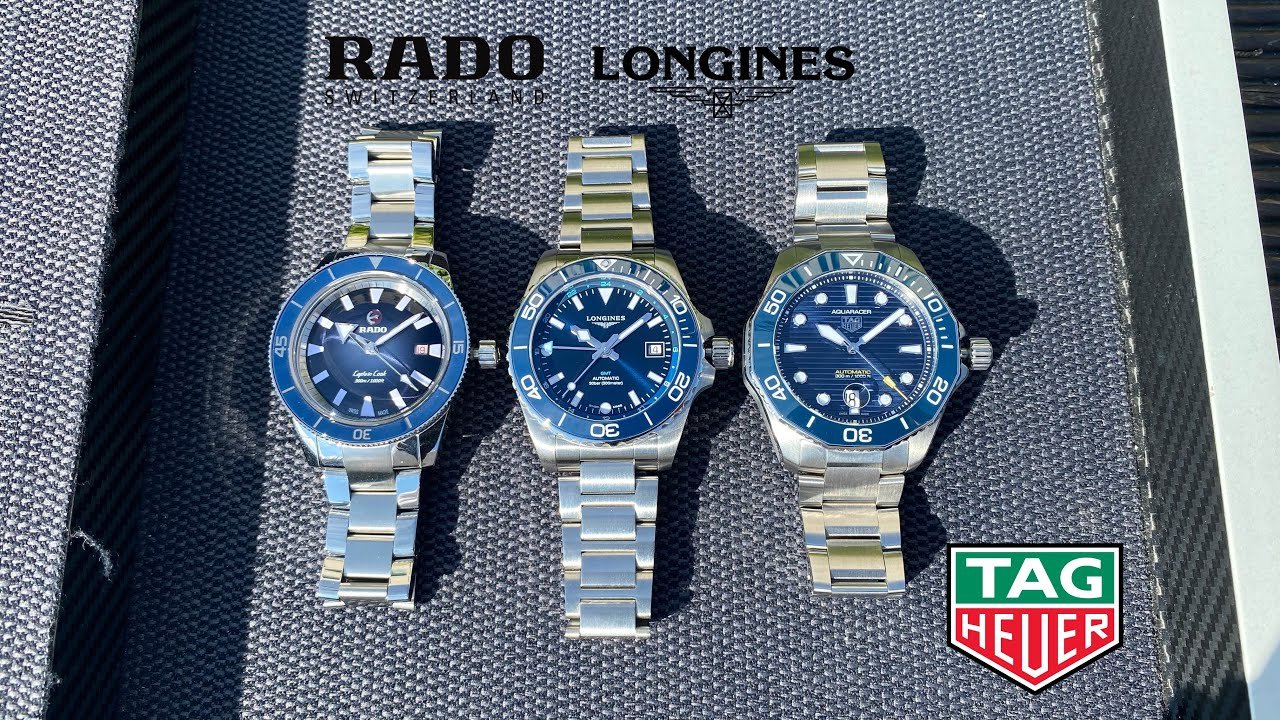 Jam tangan rado vs tag heuer