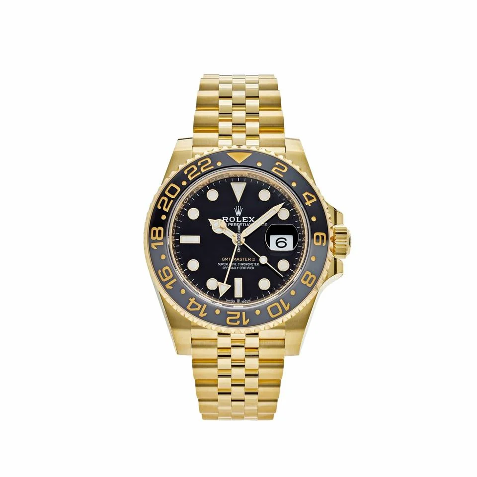 Rolex gmt master ii yellow gold