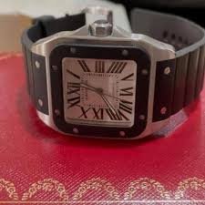 Jam tangan cartier santos 100