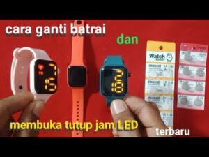 Cara membuka jam tangan led pgj watches Cara membuka jam tangan led
