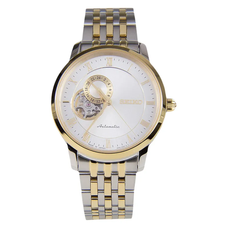 Seiko presage ssa272j1 pgj watches Jam tangan open heart